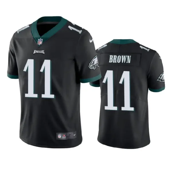 A. J. Brown Jersey Black Vapor