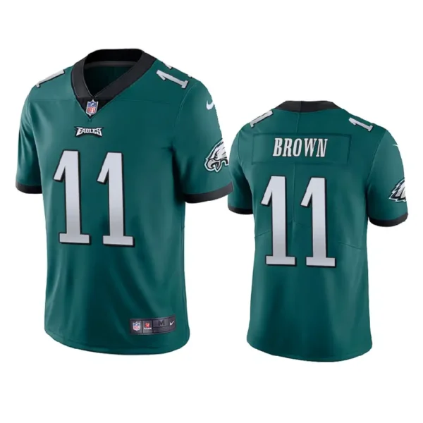 A. J. Brown Jersey Green Vapor