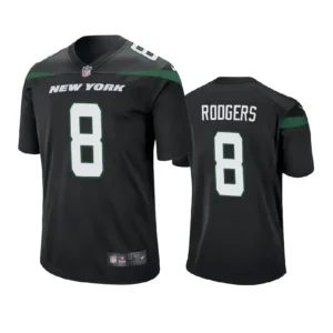 Aaron Rodgers Jersey Black Vapor