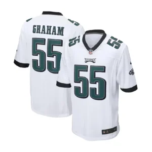 Brandon Graham Jersey White