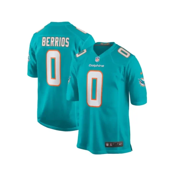 Braxton Berrios Jersey Aqua