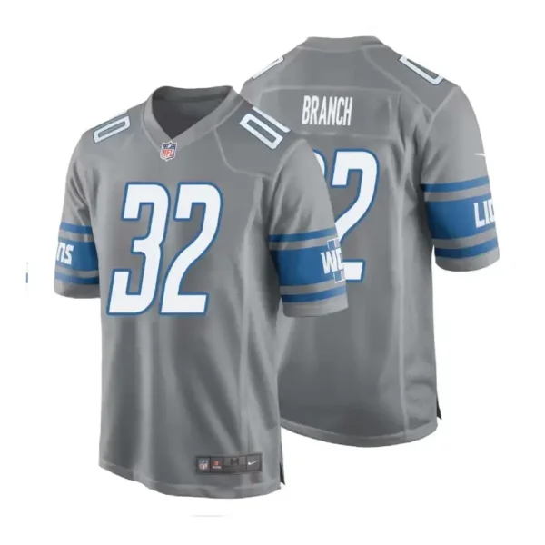 Brian Branch Jersey Silver