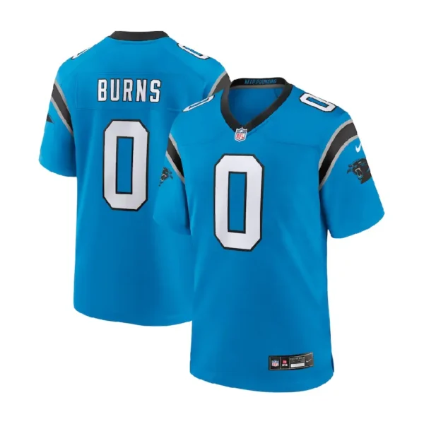 Brian Burns Jersey Blue Panthers