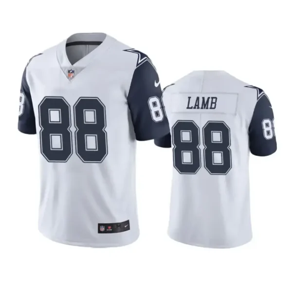 CeeDee Lamb Jersey White Vapor