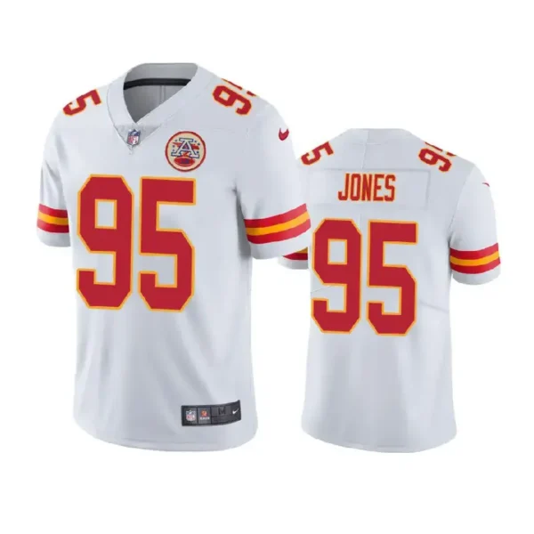 Chris Jones Jersey White Vapor