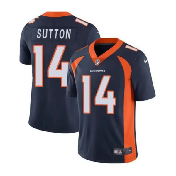 Courtland Sutton Jersey Navy Vapor