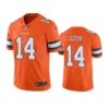 Courtland Sutton Jersey Orange Vapor