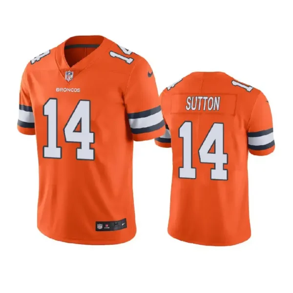 Courtland Sutton Jersey Orange Vapor