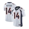 Courtland Sutton Jersey White Vapor