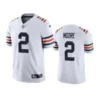 DJ Moore Jersey White Vapor