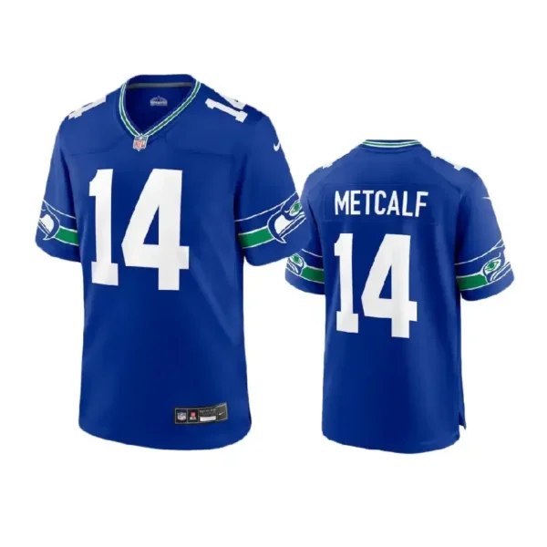 DK Metcalf Jersey Royal