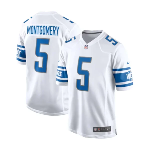 David Montgomery Jersey White