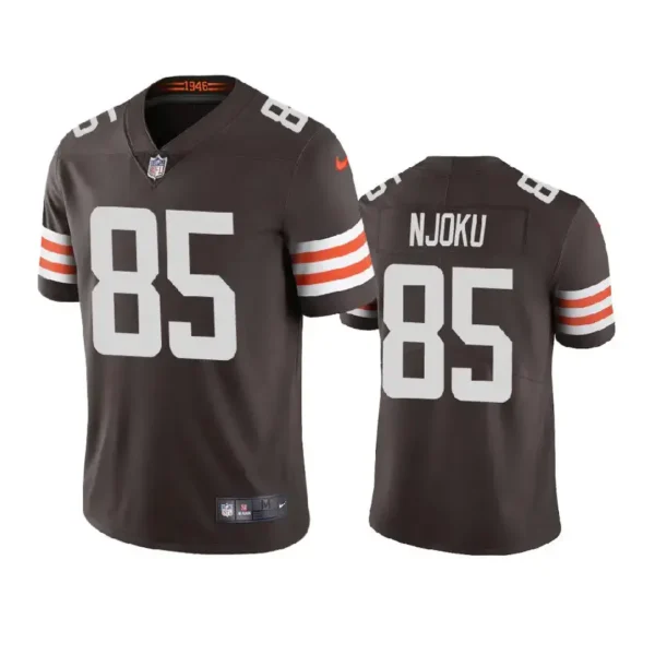 David Njoku Jersey Brown Vapor