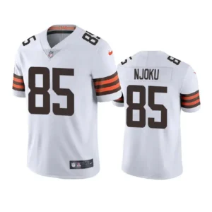 David Njoku Jersey White Vapor