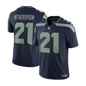 Devon Witherspoon Jersey Navy Vapor