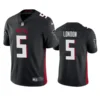 Drake London Jersey Black Vapor