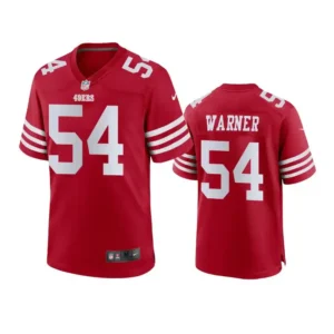 Fred Warner Jersey Scarlet