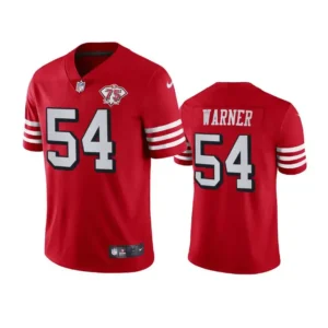 Fred Warner Jersey Scarlet Vapor