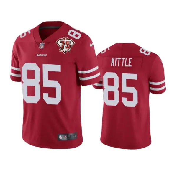 George Kittle Jersey Scarlet Vapor