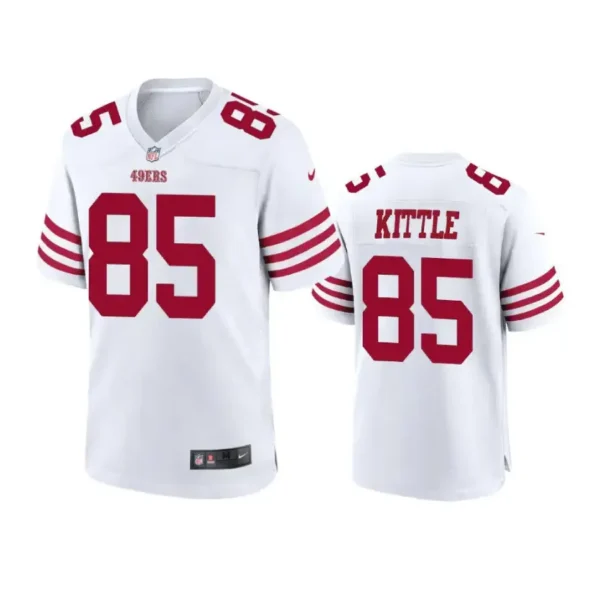 George Kittle Jersey White