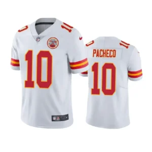 Isiah Pacheco Jersey White