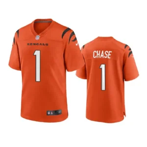 Ja Marr Chase Jersey Orange