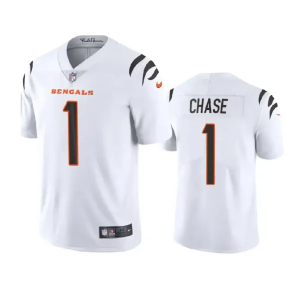 Ja’Marr Chase Jersey White Vapor