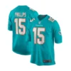 Jaelan Phillips Jersey Aqua