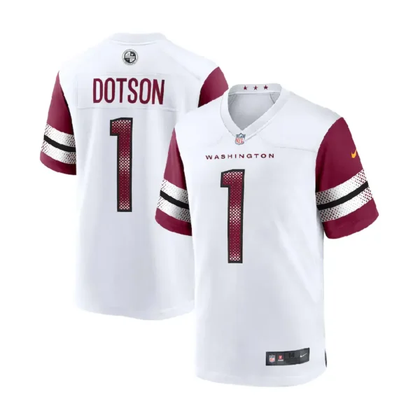 Jahan Dotson Jersey White