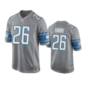 Jahmyr Gibbs Jersey Silver