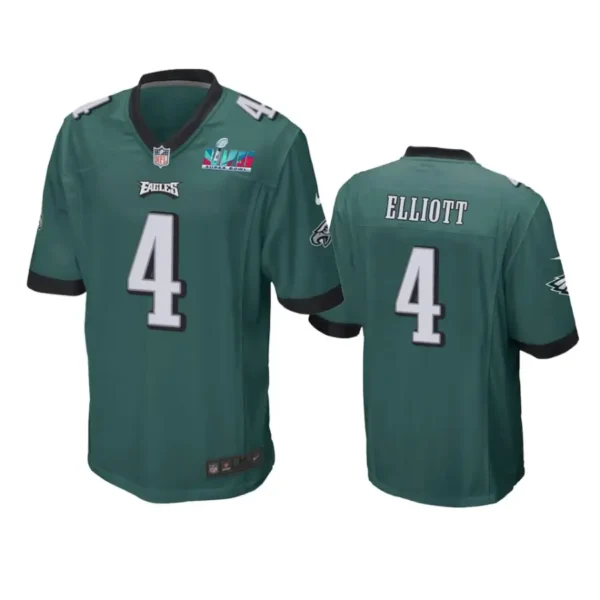 Jake Elliott Jersey Green