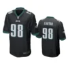 Jalen Carter Jersey Black