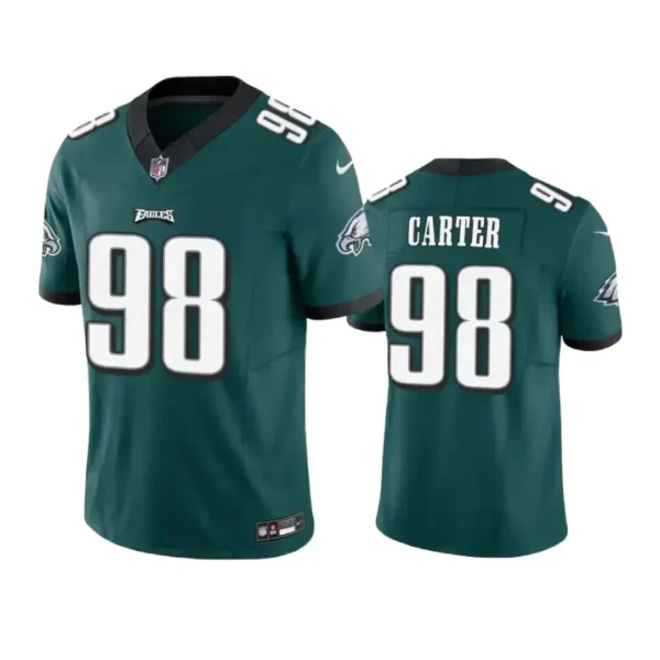 Jalen Carter Jersey Green Vapor