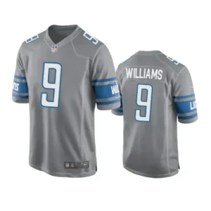 Jameson Williams Jersey Silver