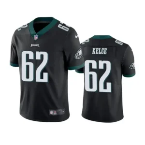 Jason Kelce Jersey Black Vapor