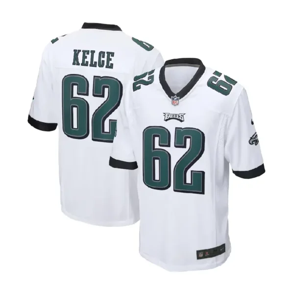 Jason Kelce Jersey White