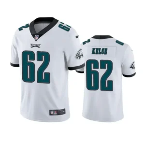 Jason Kelce Jersey White Vapor