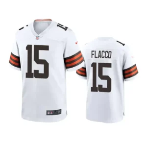 Joe Flacco Jersey White