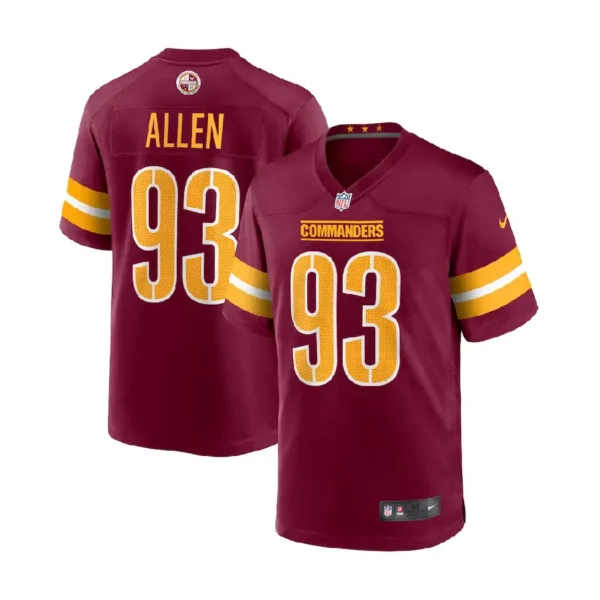 Jonathan Allen Jersey Burgundy