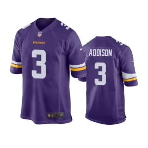 Jordan Addison Jersey Purple