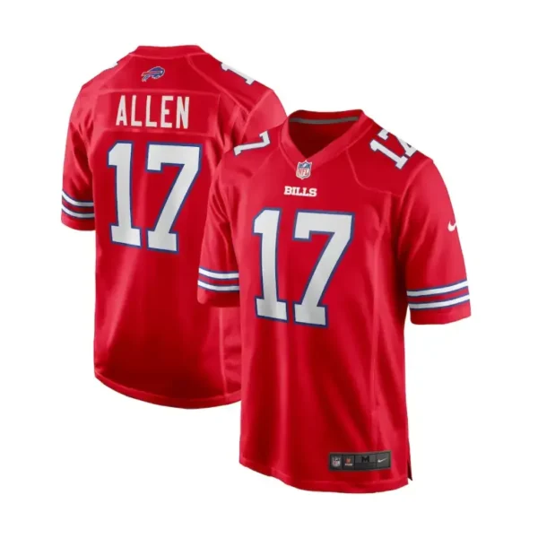 Josh Allen Jersey Red