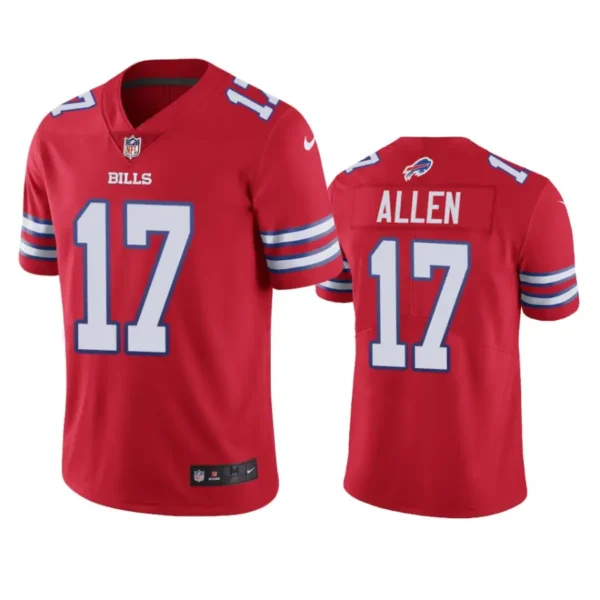 Josh Allen Jersey Red Vapor