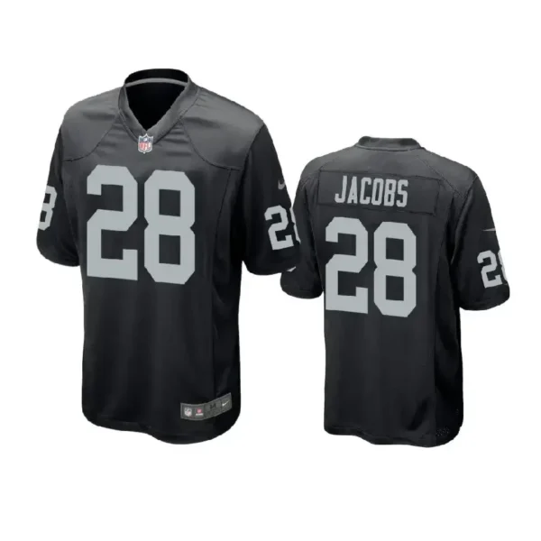 Josh Jacobs Jersey Black