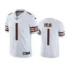 Justin Fields Jersey White Vapor