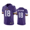 Justin Jefferson Jersey Purple Vapor