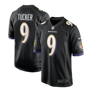 Justin Tucker Jersey Black