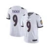 Justin Tucker Jersey White Vapor