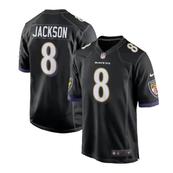 Lamar Jackson Jersey Black