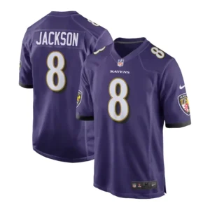 Lamar Jackson Jersey Purple