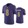 Lamar Jackson Jersey Purple Vapor